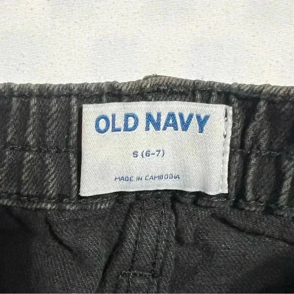 Old Navy High-Waisted Jean Skirt for Girls (Size S 6-7)